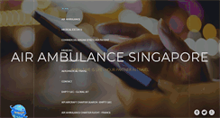 Desktop Screenshot of airambulancesingapore.com