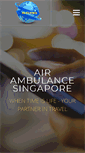 Mobile Screenshot of airambulancesingapore.com